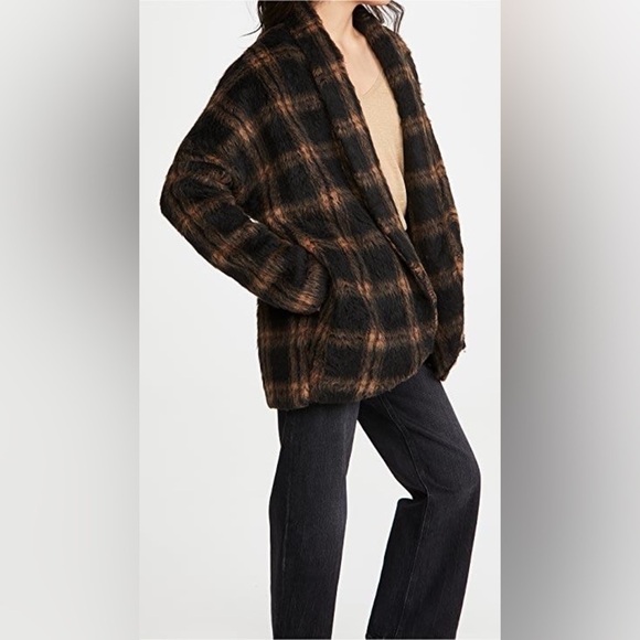 Amanda Uprichard Aspen Oversided Sweater Cardigan Jacket Size Large - Picture 13 of 13